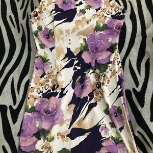 Women’s Floral Dress Connected Apparel